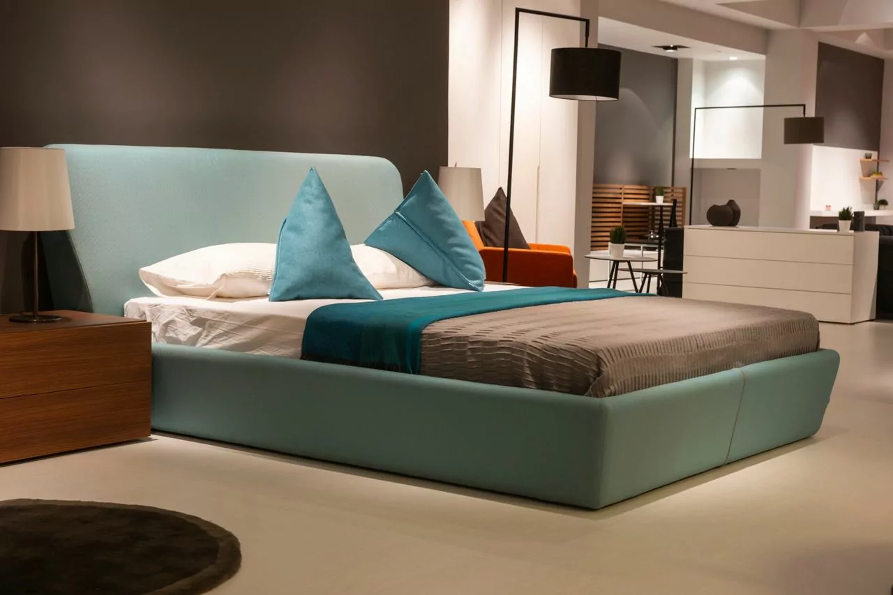 Contemporary lounge seating in warm interiors